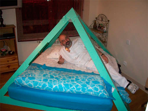 Alfredo en una Piramicama