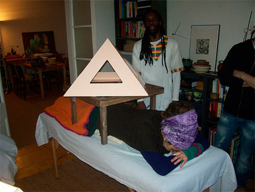 Karl con una Horus terapéutica