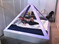 Piramicama con usuaria