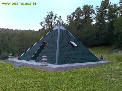 Casa Piramidal Sekhmet de 5x5 m